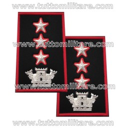 Tubolari Plastica Neri  Invernali Colonnello Comandante Carabinieri