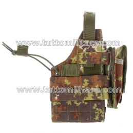 Vista Laterale Fondina Modulare Ambidestra Vegetata