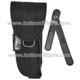 Fondina Militare Nera MB2 in Cordura e Polimero