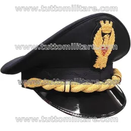 Vista Laterale Berretto Commissario Capo Polizia di Stato