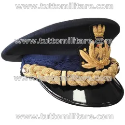 Vista Laterale del Berretto Maschile da Brigadier Generale Aeronautica Militare