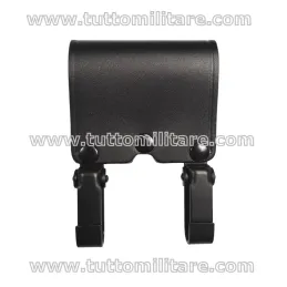 Passante Doppio Moschettone in Cuoio Nero Art. 1V05N Vega Holster