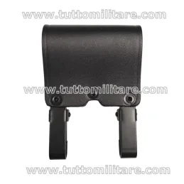 Retro del Passante Doppio Moschettone in Cuoio Nero Art. 1V05N Vega Holster