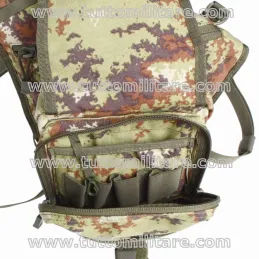 Dettaglio Interno della Borsa Monospalla a Scomparti 156 Vegetato