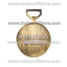 Dettaglio del Retro della Medaglia ONU