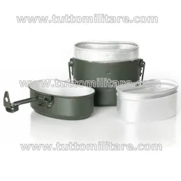 Gavetta Militare Verde Oliva 3 pezzi