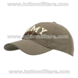 Vista Laterale Cappellino Baseball Army 1775 Stone Washed