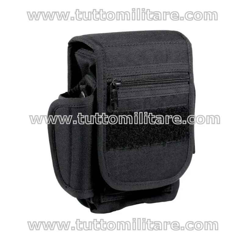 Borsetto Multiuso Nero in Cordura Termoformata Art. 2G66N Vega Holster