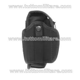 Dettaglio Portachiavi del borsetto multiuso nero in cordura termoformata Art. 2G66 Nero Vega Holster