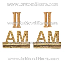 Distintivi Grado Metallo Allievo Maresciallo 2° Anno