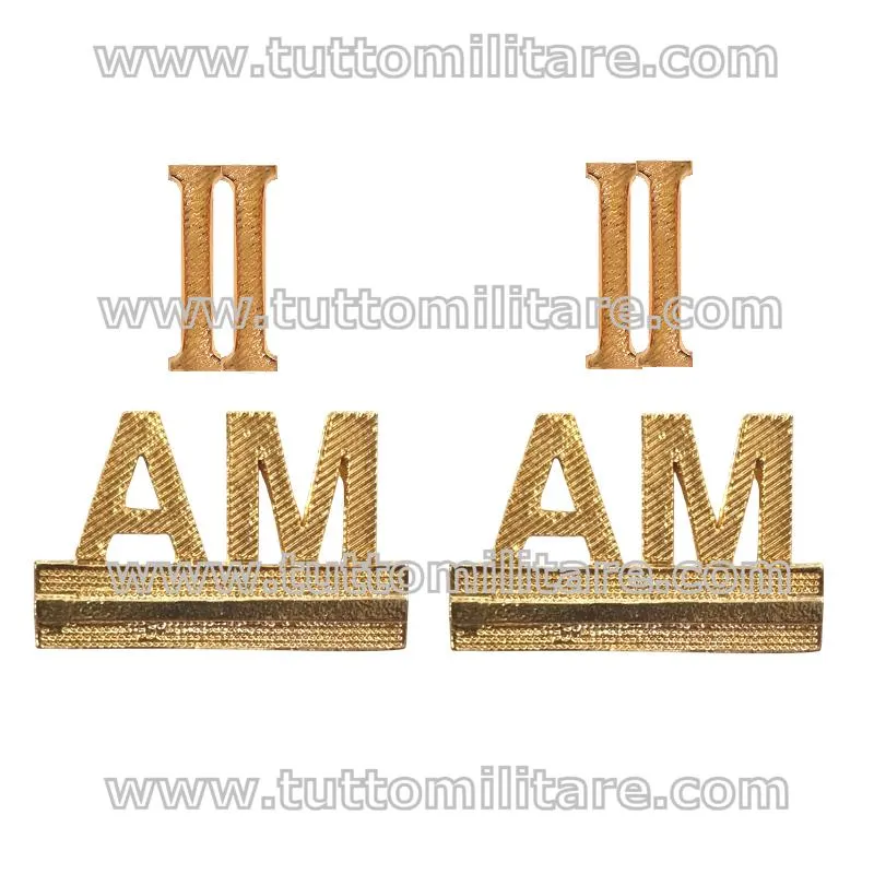 Distintivi Grado Metallo Allievo Maresciallo 2° Anno