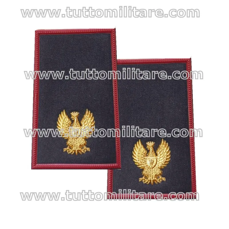 Coppia di Tubolari Agente Polizia di Stato