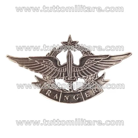 Distintivo Metallo Oscurato Brevetto Ranger