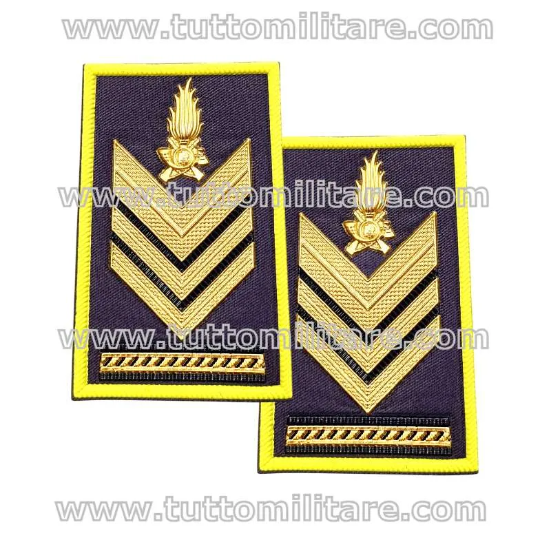 Tubolari Brigadiere Capo Guardia di Finanza