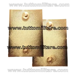 Attacco Posteriore con Viti del Grado Metallo Luogotenente Esercito