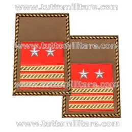 Tubolari Kaki per Camicia o Maglione Primo Luogotenente Esercito