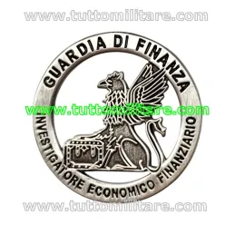 Distintivo Metallo Investigatore Economico Finanziario Guardia di Finanza