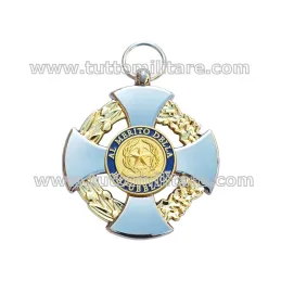 Fronte della Croce Maschile Cavaliere Ordine Merito Repubblica