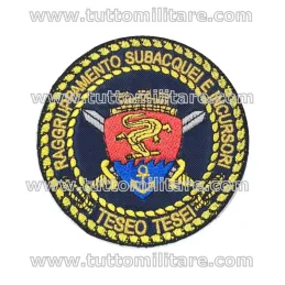 Patch Teseo Tesei Raggruppamento Subacqueo Incursori
