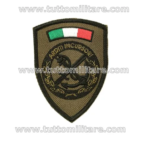 Patch Omerale Arditi Incursori Marina Militare con velcro