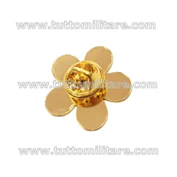 attacco posteiore a morsetto del distintivo metallo Caduti per la Patria