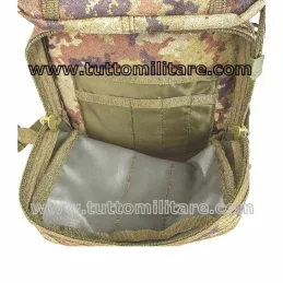Interno Tasca Zaino Militare assalto Vegetato 40 Litri Italia