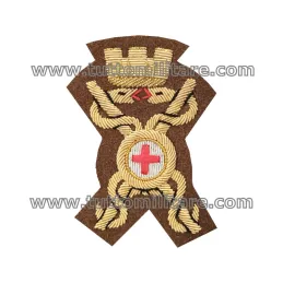 Fregio Ricamato Farmacista Esercito per Berretto Maschile