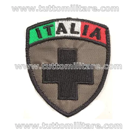 Patch Soccorritore Militare Aiutante Sanità Bassa Visibilità
