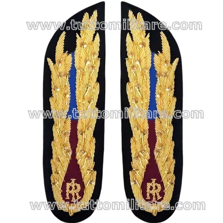 Alamari Ricamati Funzionario Ruolo Tecnico Polizia di Stato