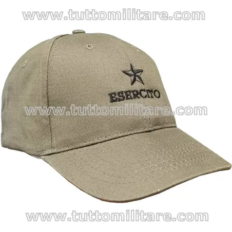 Cappello Baseball Esercito Italiano Verde