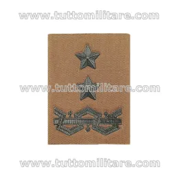 Tubolarino Plastica Esercito Italiano Generale di Divisione