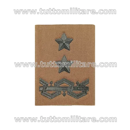 Tubolarino Plastica Esercito Italiano Generale di Divisione