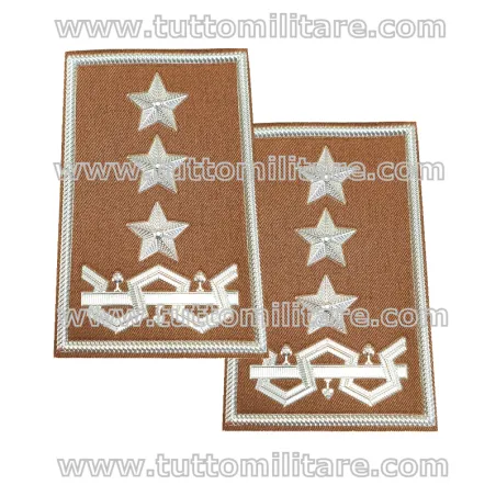 Tubolari su kaki Generale Corpo d'Armata Esercito per Camicia e/o Maglione
