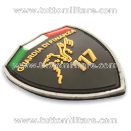 Vista laterale Patch 117 Guardia di Finanza in 3D