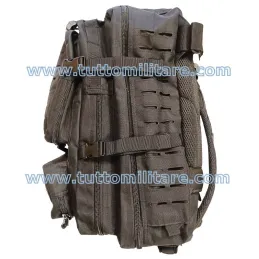 Vista Laterale Zaino Laser adventure Nero 50 Litri