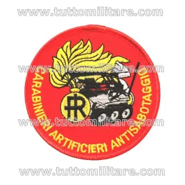 Patch Artificieri Antisabotaggio Carabinieri Senza Velcro