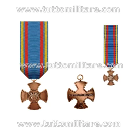 Croce Merito Esercito Bronzo