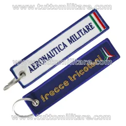 Portachiavi Ricamato Frecce Tricolori Aeronautica Militare