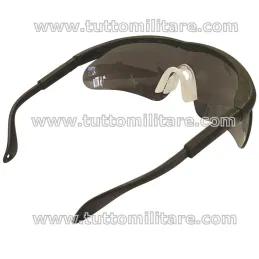 Occhiali Tattici Kombat Montatura Nylon Gommato Verde