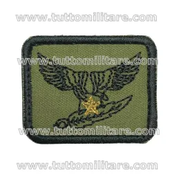 Patch Alpiere Comando Truppe Alpine con velcro posteriore dentato