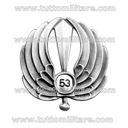 Fregio Basco 53° Fanteria d'Arresto Umbria Divisione "FOLGORE"