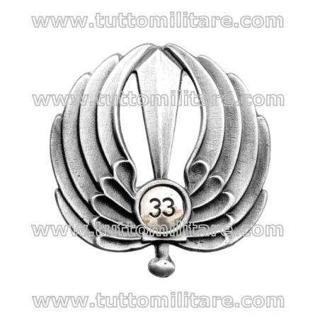 Metal Beret Badge Folgore Division 33rd Ardenza