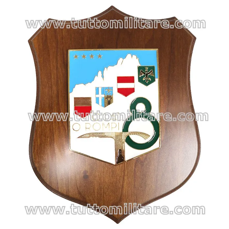 Crest 8° Reggimento Alpini O là o Rompi