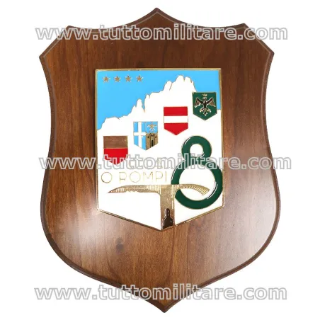 Crest 8° Reggimento Alpini O là o Rompi