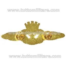 Attacco Posteriore a Morsetti del Distintivo d'Onore Personale Congedo Forze Armate