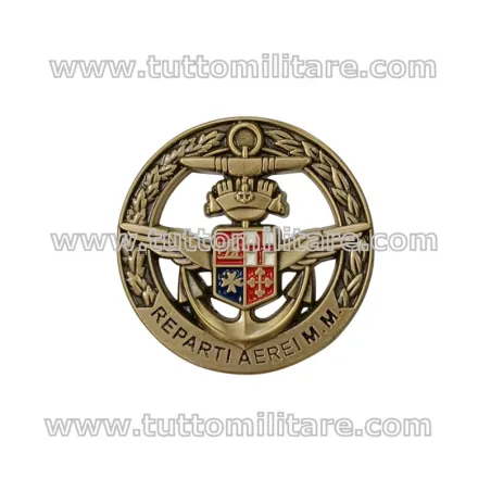 Distintivo Metallo Reparti Aerei Bronzo Marina Militare