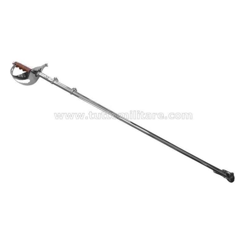 Sciabola Marescialli Guardia di Finanza Manico Radica